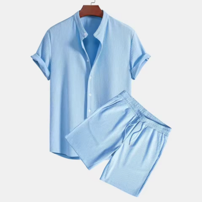 Heritage Polo Set — Premium Shirt + Shorts